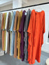 Women Kaftan Adjustable Waist Rope Long Dresses